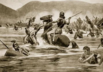 The Battle of Lake Trasimenus, 217 B.C.